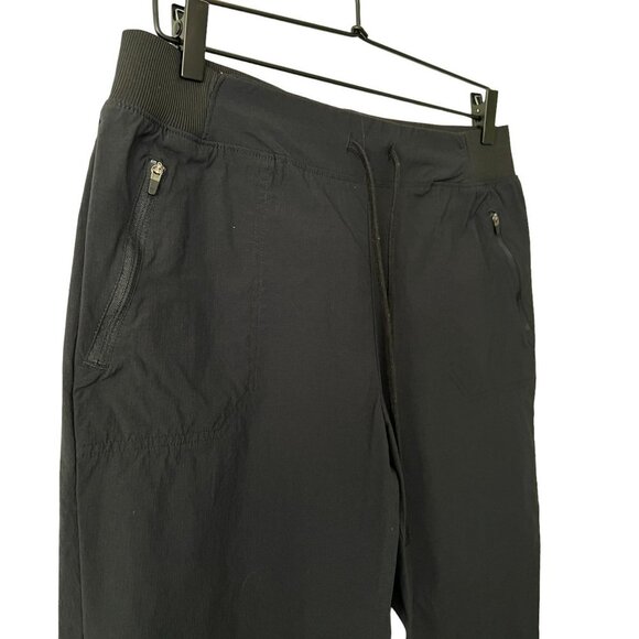 Eddie Bauer Women size M Nylon Blend Capri Pull on Pant Hiking Outdoor Pant - Picture 2 of 9